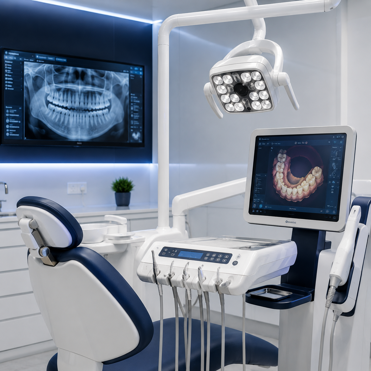 Modern dental equipment